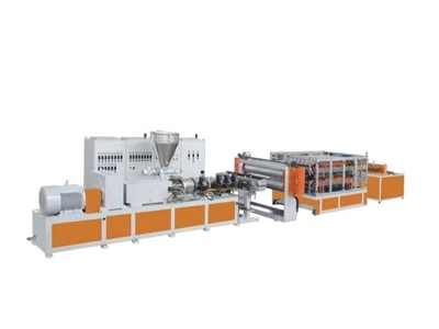 PVC and ASA Roof Tile Extrusion Line