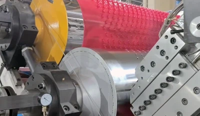 A Jwell PE V-lock Anchor Liner Sheet Extrusion Machine Was Successfully Teste...