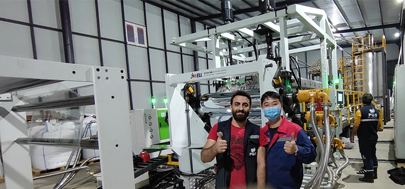 PET sheet extrusion line Successful installation and commissioning in Middle east PET sheet extrusion line Successful installation and commissioning in Middle east