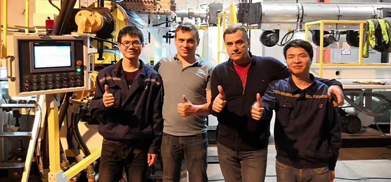 PP Thick Board machine In Russia PP Thick Board machine In Russia