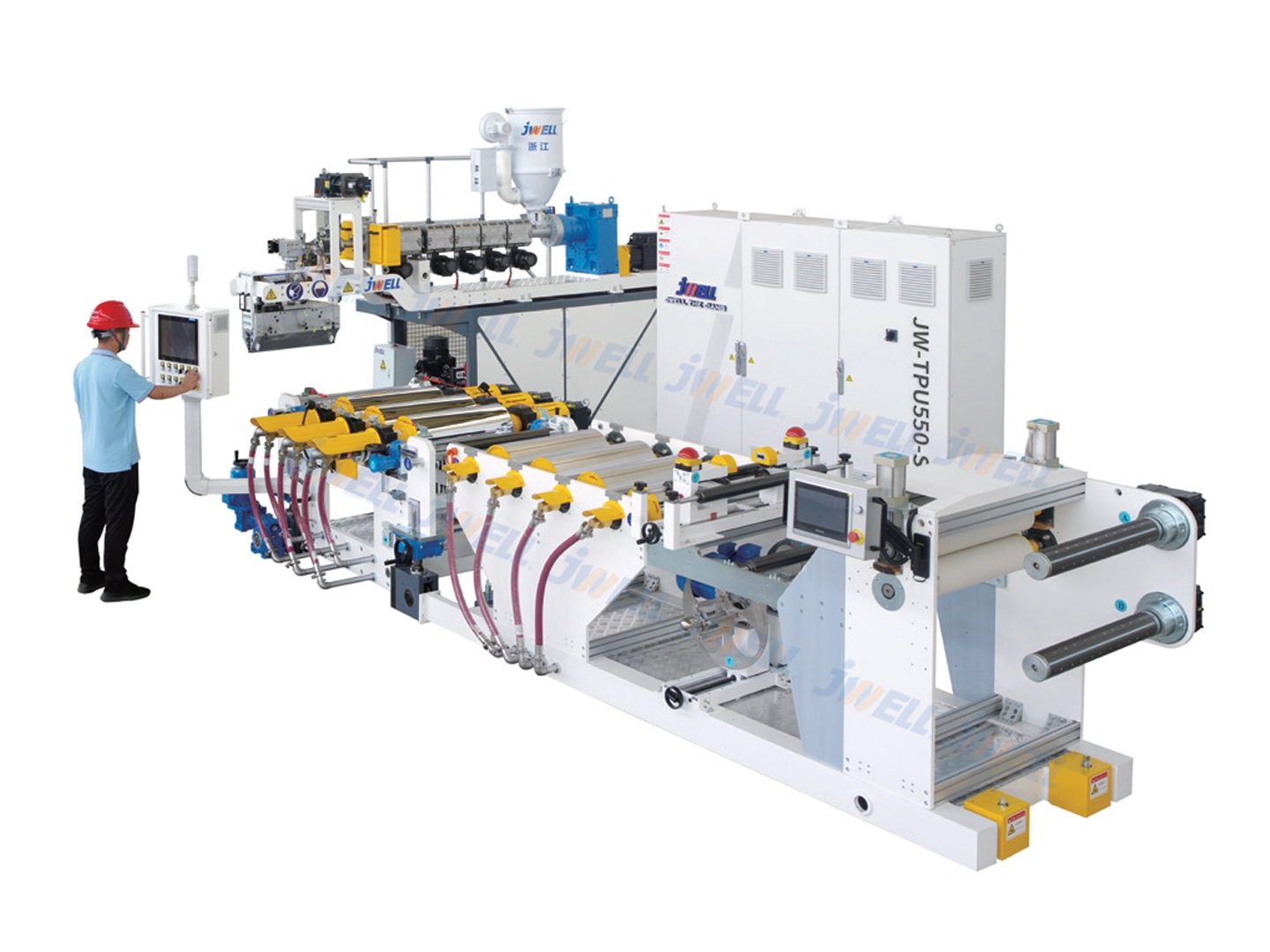 Jwmd Series Medical Grade Cast Stretch Film Line