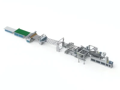 PC Corrugated Sheet Extrusion Line