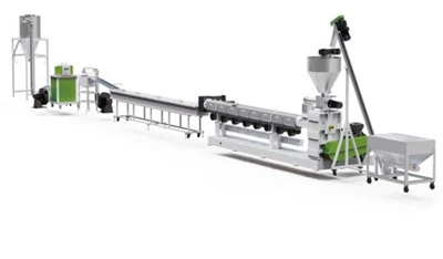 PP/PE/PS/ABS and PC Single Screw Rigid Plastic Pelletizing Line